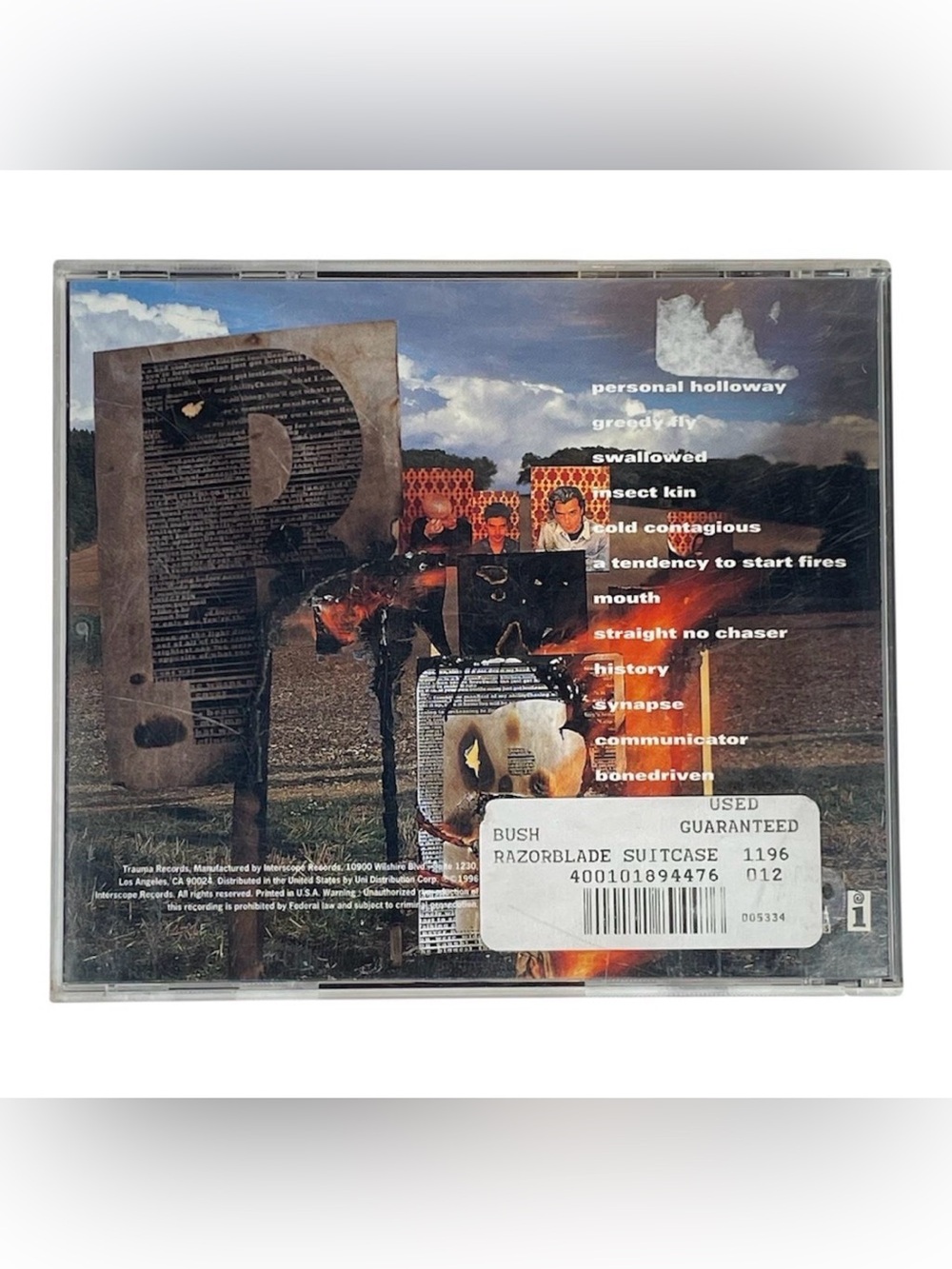 Bush Razorblade Suitcase CD - Picture 2 of 6